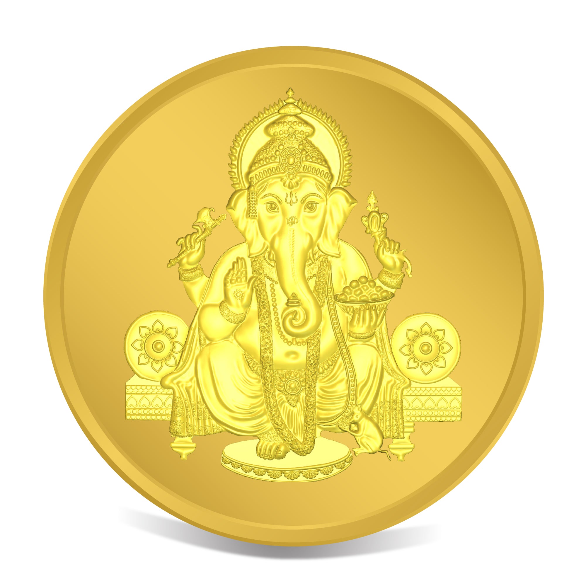 Ganesh Ji Gold Coin 2GM