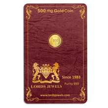 Gold Coin 0.500mg lordsjewels