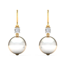 Pearl Star Diamond Earring lordsjewels