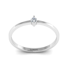 Single Stone Diamond Ring lordsjewels
