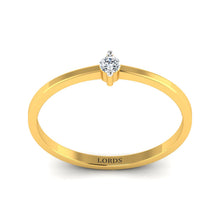 Single Stone Diamond Ring lordsjewels