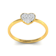 Twinkle Heart Diamond Ring lordsjewels