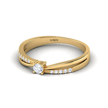 Sole Studded Diamond Ring lordsjewels