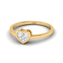 Diamond Heart Cluster ring lordsjewels