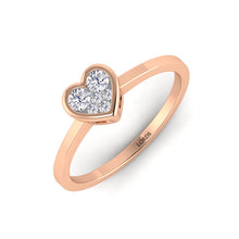 Diamond Heart Cluster ring lordsjewels