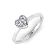 Diamond Heart Cluster ring lordsjewels