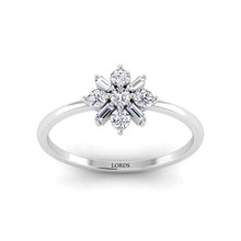 Cross Star Diamond Ring lordsjewels
