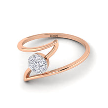 Charming Sun Diamond Ring lordsjewels