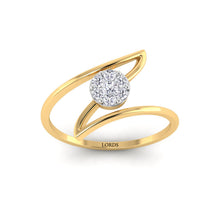 Charming Sun Diamond Ring lordsjewels