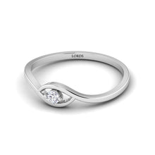 Glitter Eye Diamond Ring lordsjewels