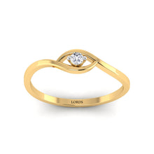 Glitter Eye Diamond Ring lordsjewels