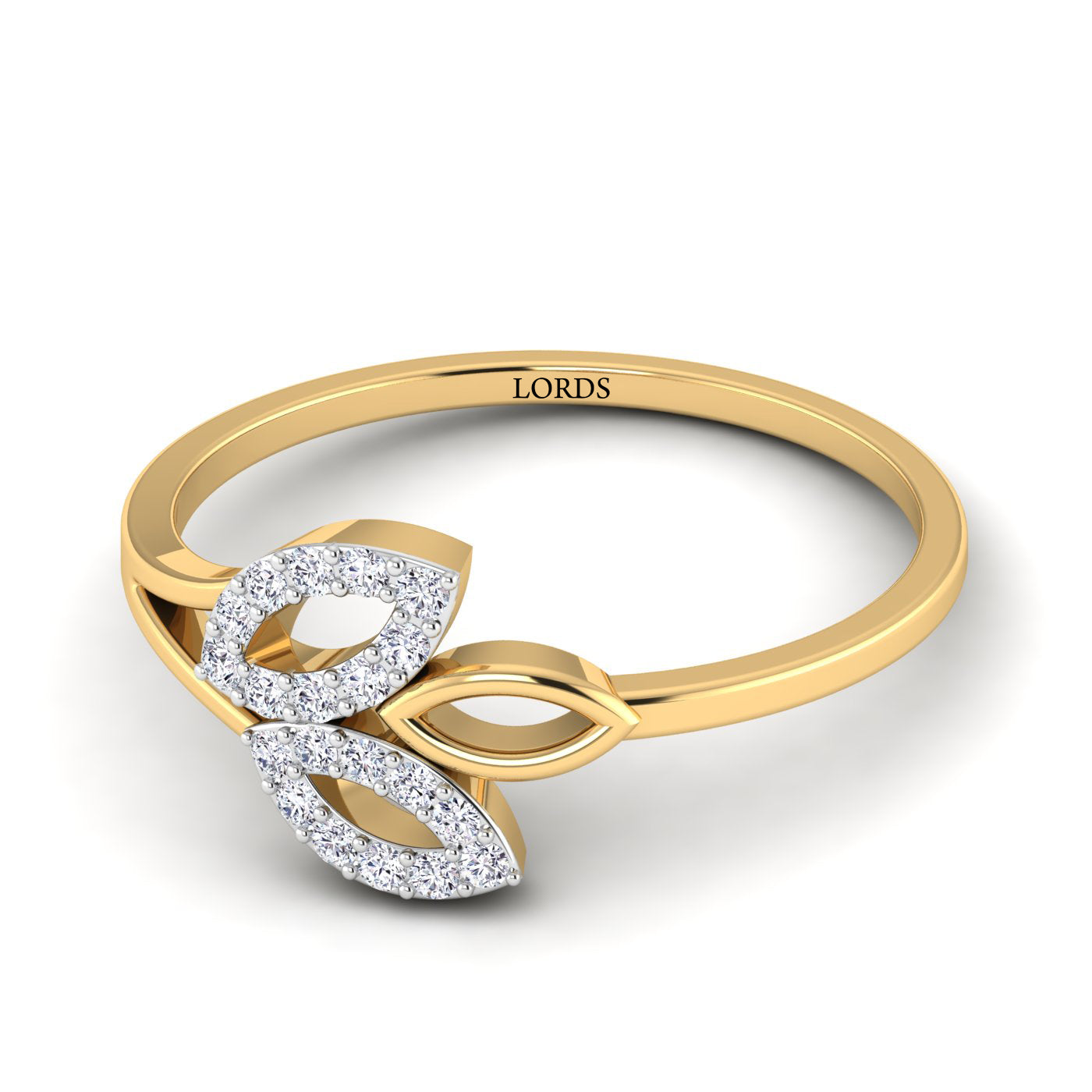 Twinkle Petals Diamond Ring