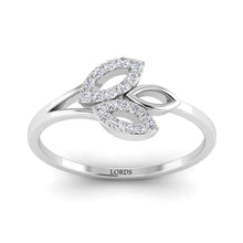 Twinkle Petals Diamond Ring lordsjewels