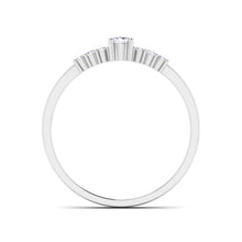 Firkant Stone Diamond Ring lordsjewels