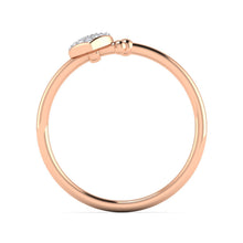 Single Heart Diamond Ring lordsjewels