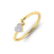 Single Heart Diamond Ring lordsjewels