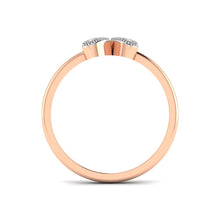 Duo Heart Diamond Ring lordsjewels