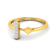 Bliss of Cross Diamond Ring lordsjewels