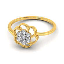 Floret Crown Diamond Ring lordsjewels