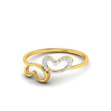Heart of Gold Diamond Ring lordsjewels