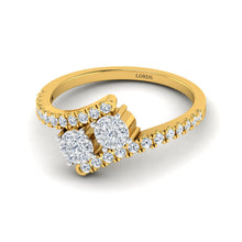 Twin Flame Diamond Ring lordsjewels