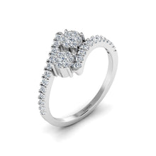 Twin Flame Diamond Ring lordsjewels