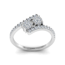 Twin Flame Diamond Ring lordsjewels
