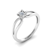 Floret Rose Diamond Ring lordsjewels