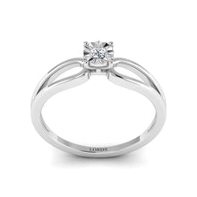 Floret Rose Diamond Ring lordsjewels