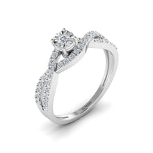 Bespoke Twilight Diamond Ring lordsjewels