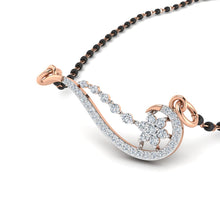 Floating Coral Diamond Mangasutra lordsjewels