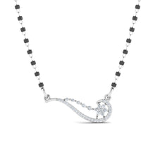 Floating Coral Diamond Mangasutra lordsjewels