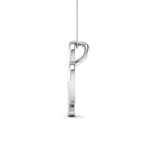 Open Heart Diamond Pendant lordsjewels