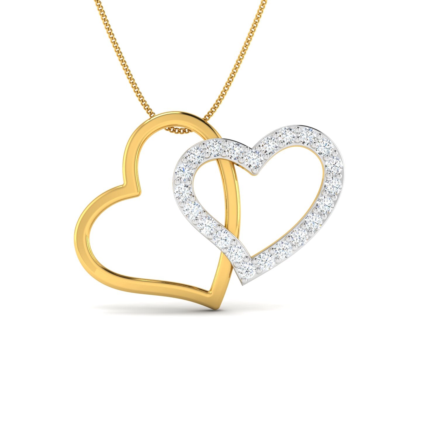 Loving Heart Diamond Pendant