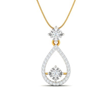 Twin Diamond Petal Pendant lordsjewels