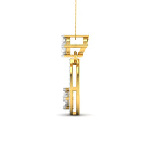 Twin Diamond Petal Pendant lordsjewels