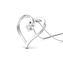 Flora Heart Diamond Pendant lordsjewels
