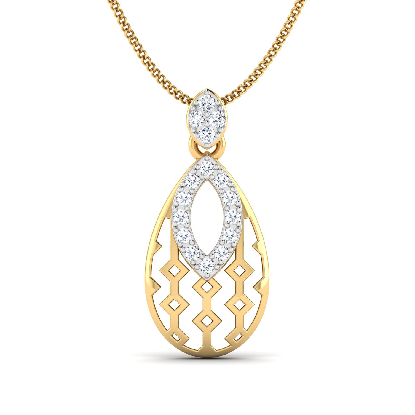 Drip Diamond Pendant Pendant lordsjewels