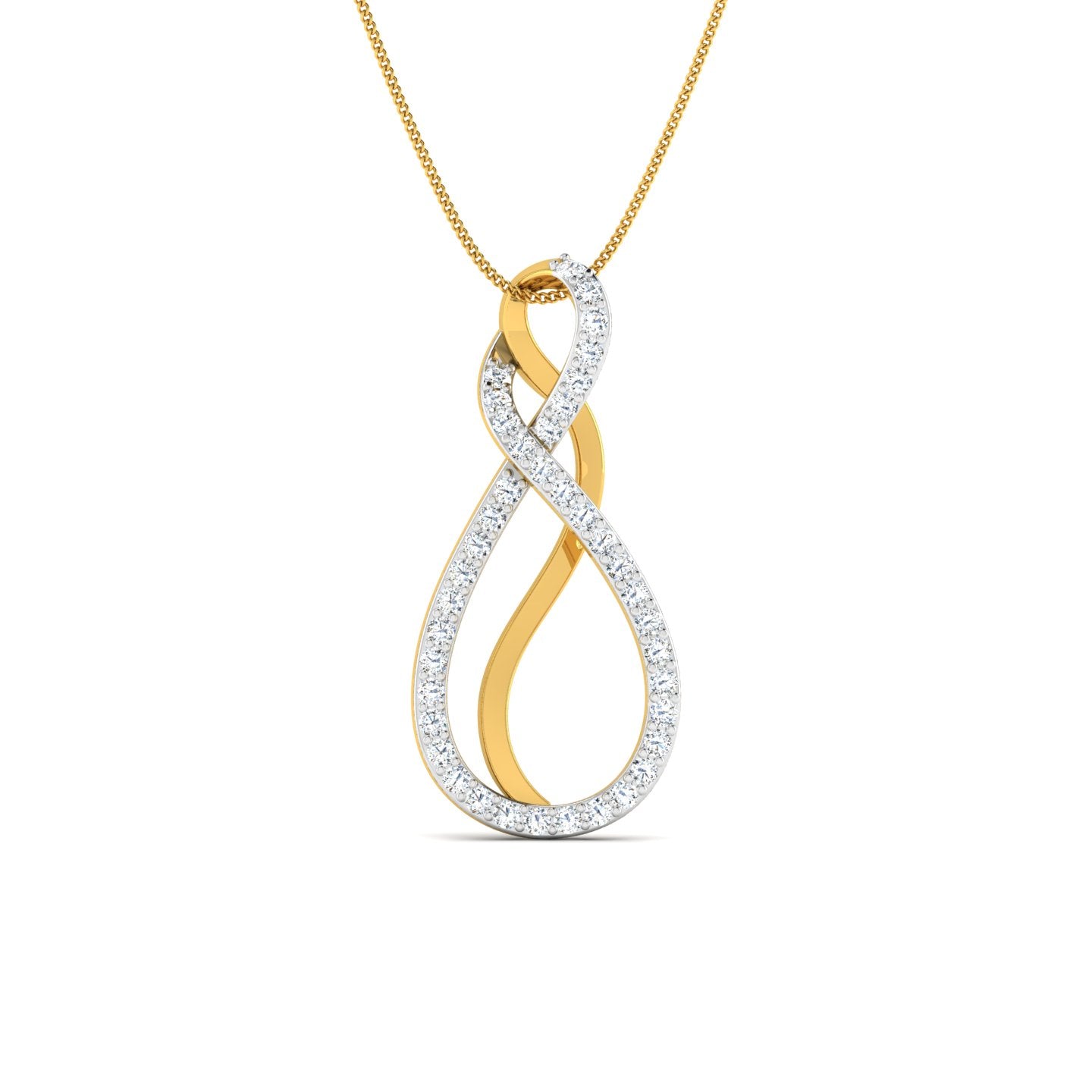 Love of Hope Diamond Pendant lordsjewels