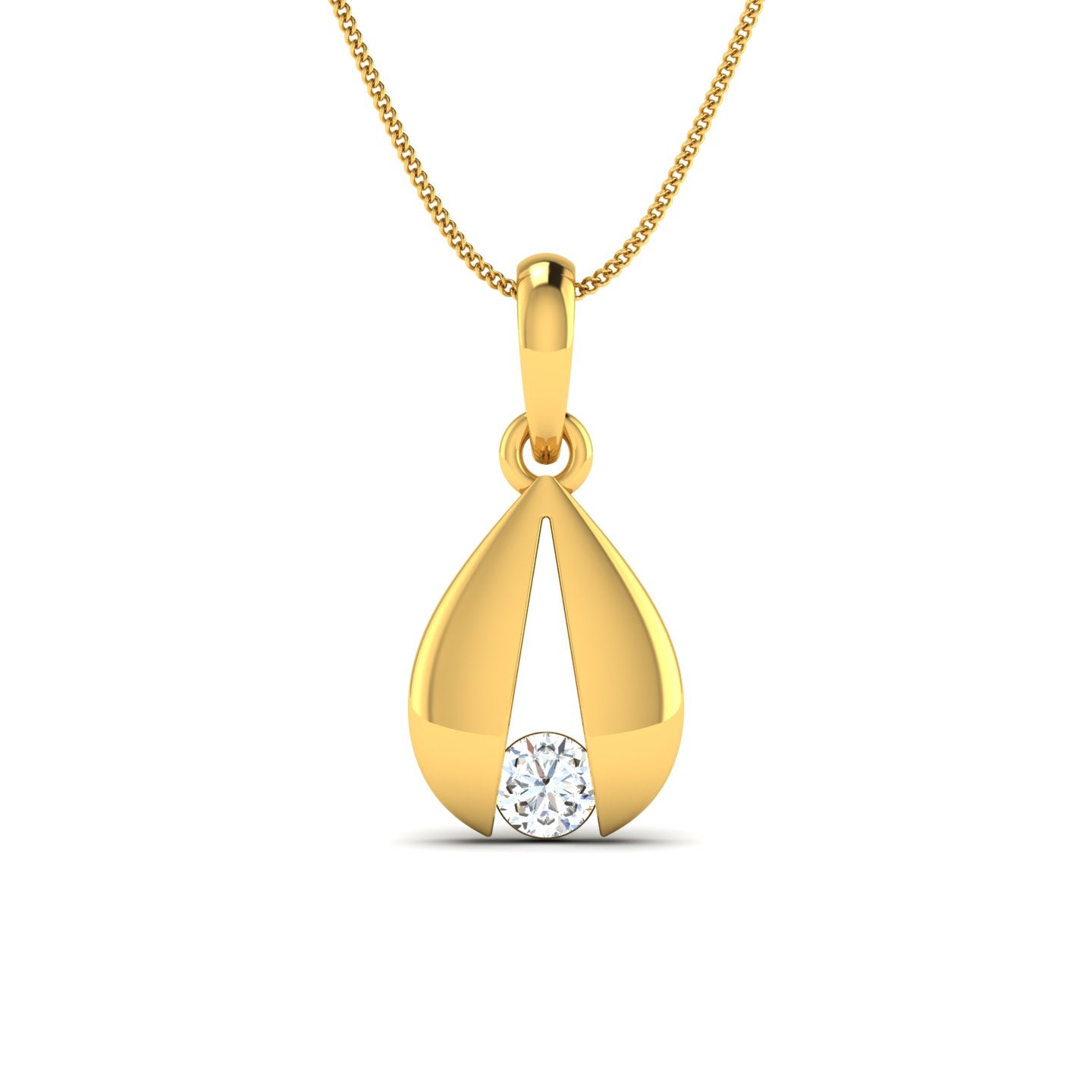Stucked Diamond Pendant lordsjewels