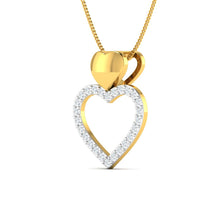 Heart of Gold Diamond Pendant lordsjewels