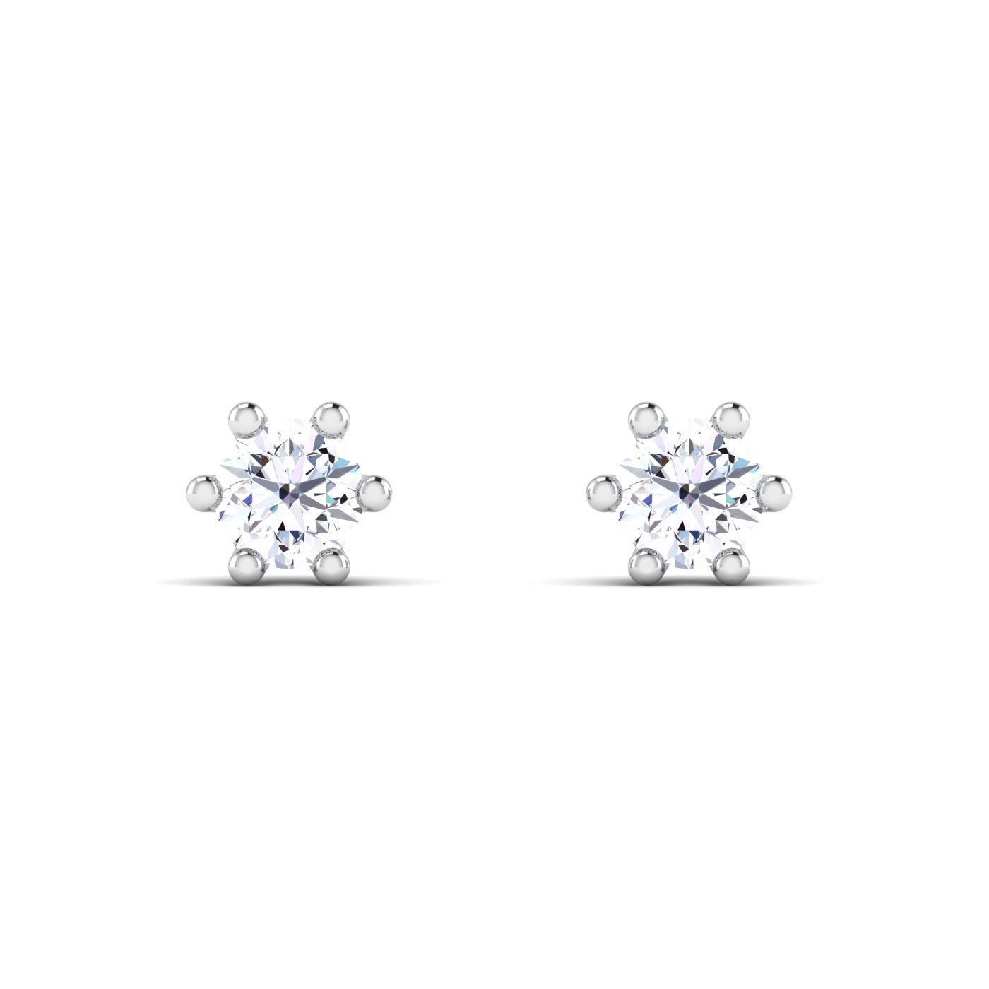 Crystal Star Diamond Earring