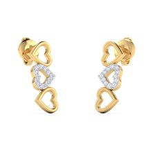 Trio Love Heart's Earring lordsjewels