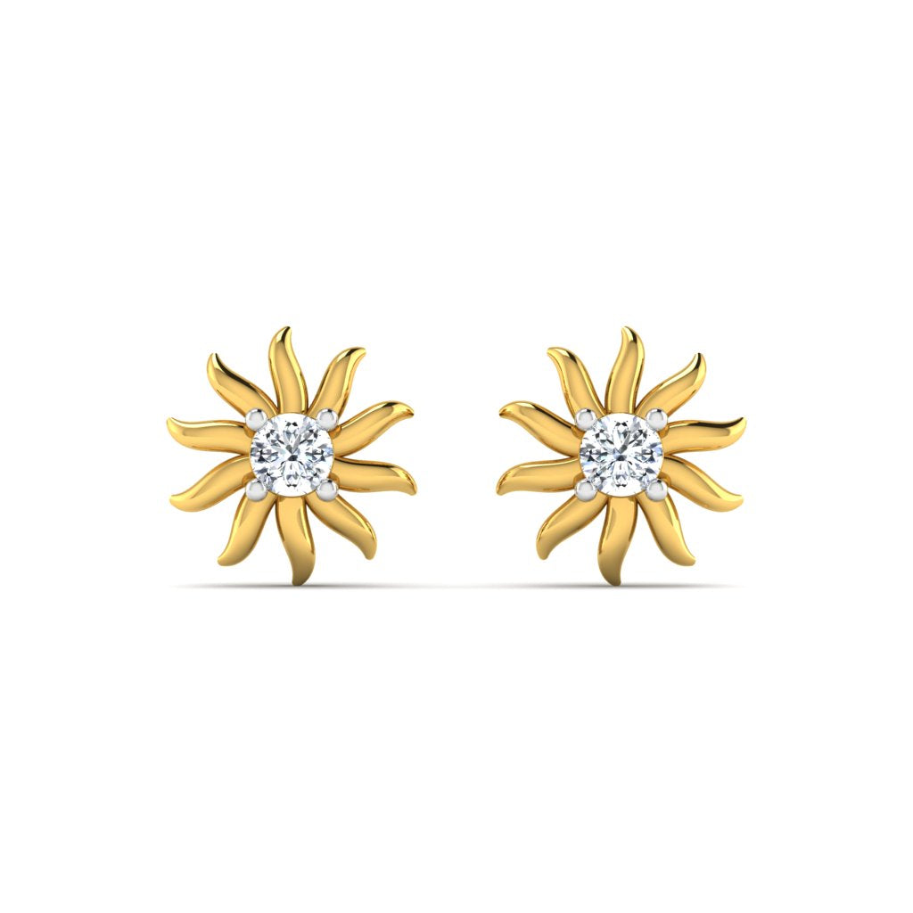 Mary Star Diamond Earring
