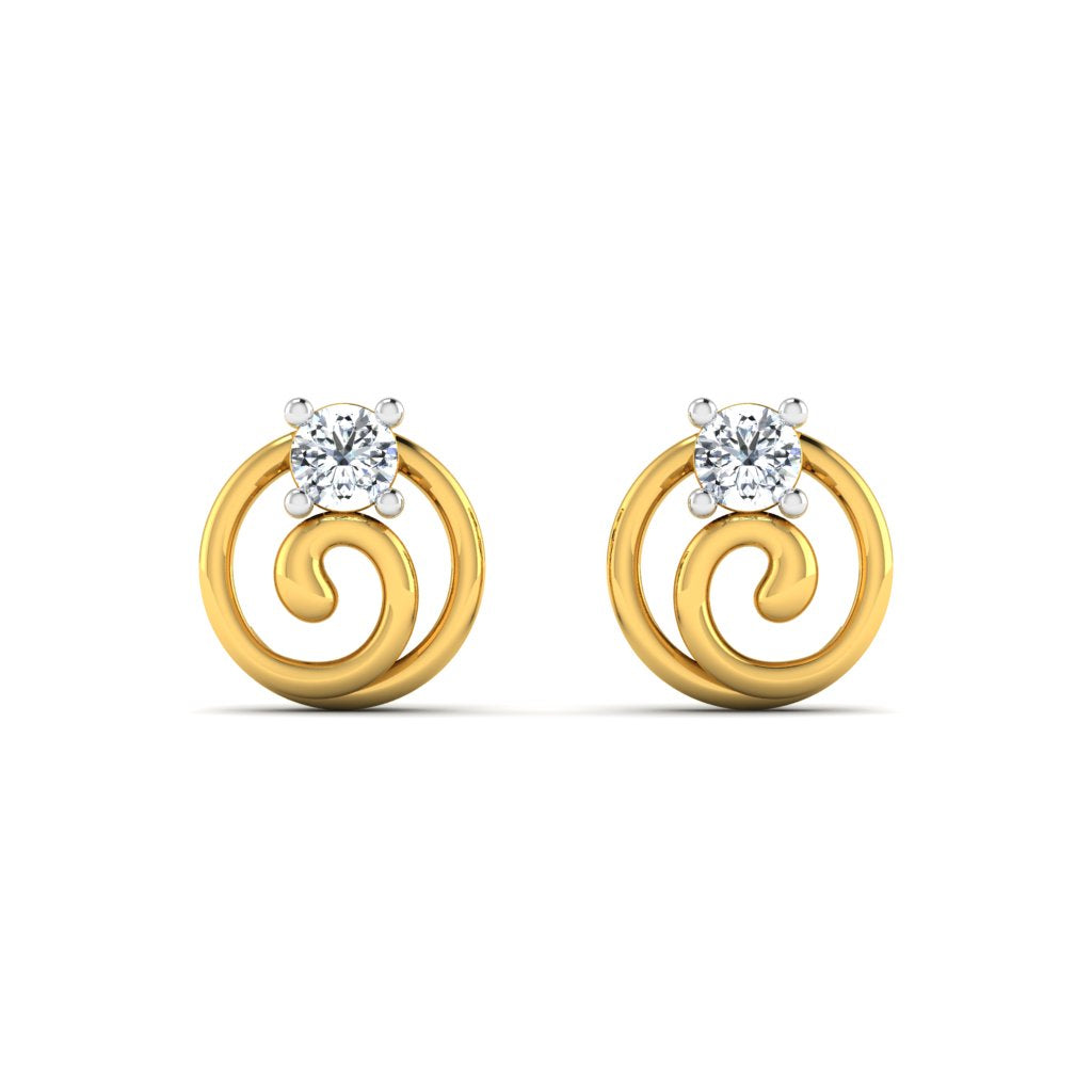 Margaret Crown Diamond Earring