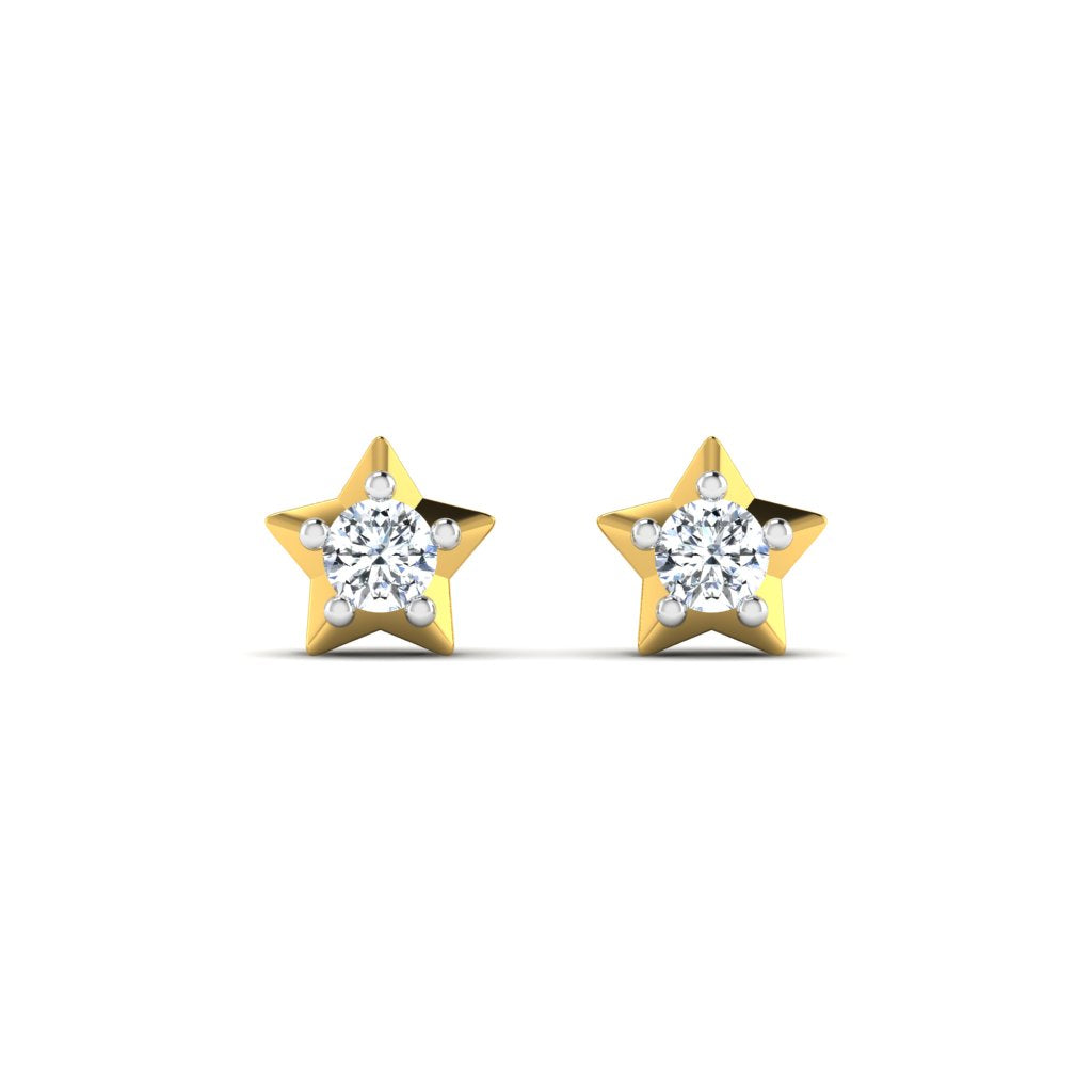 Iris Star Diamond Earring