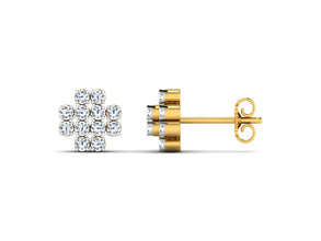 Agglomerated Diamond Earring lordsjewels