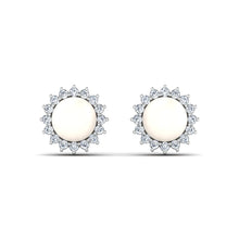 Oysters Pearl Diamond Earring lordsjewels