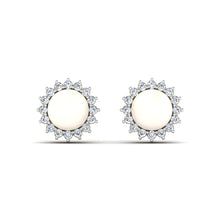Oysters Pearl Diamond Earring lordsjewels