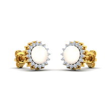 Oysters Pearl Diamond Earring lordsjewels